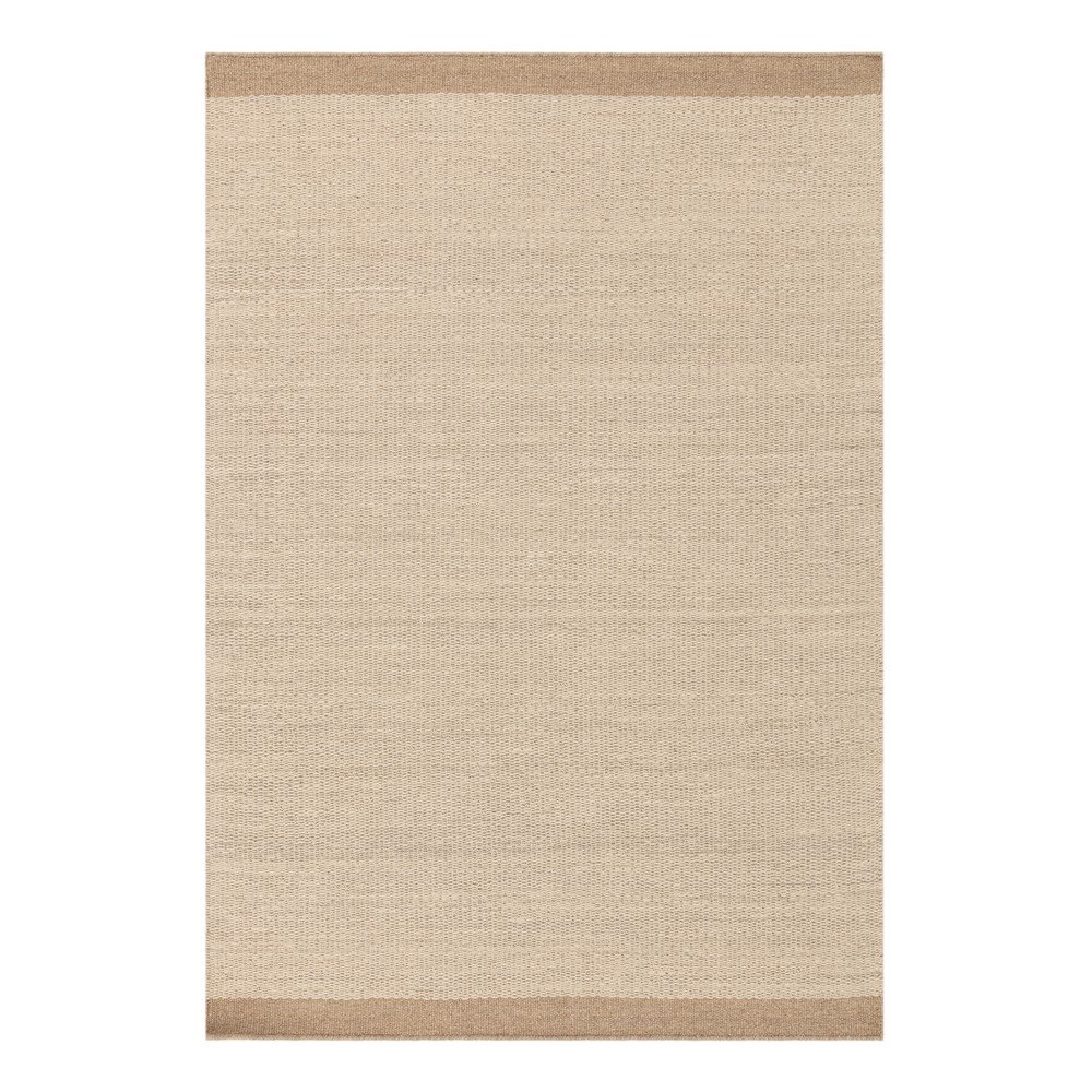 Bézs-krémszínű kézi szövésű gyapjú szőnyeg 120x170 cm Lima Sand – Asiatic Carpets