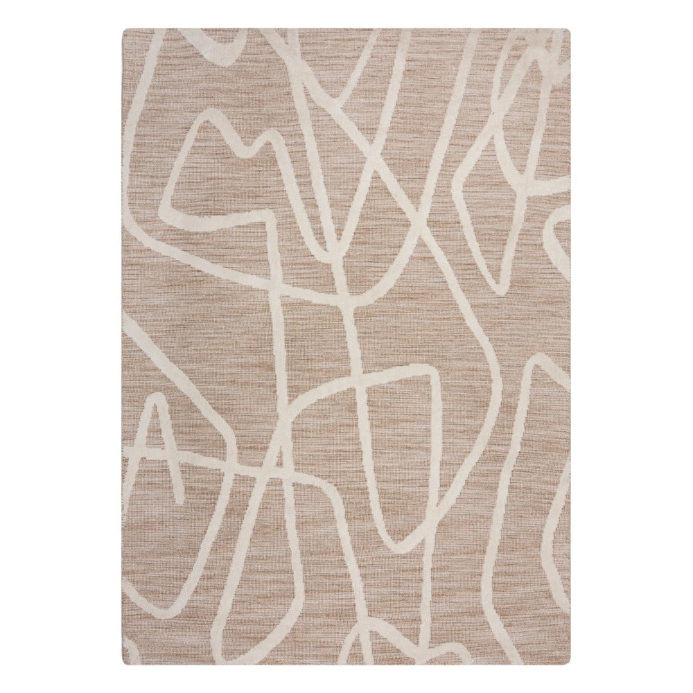 Bézs szőnyeg 200x300 cm Micah – Flair Rugs