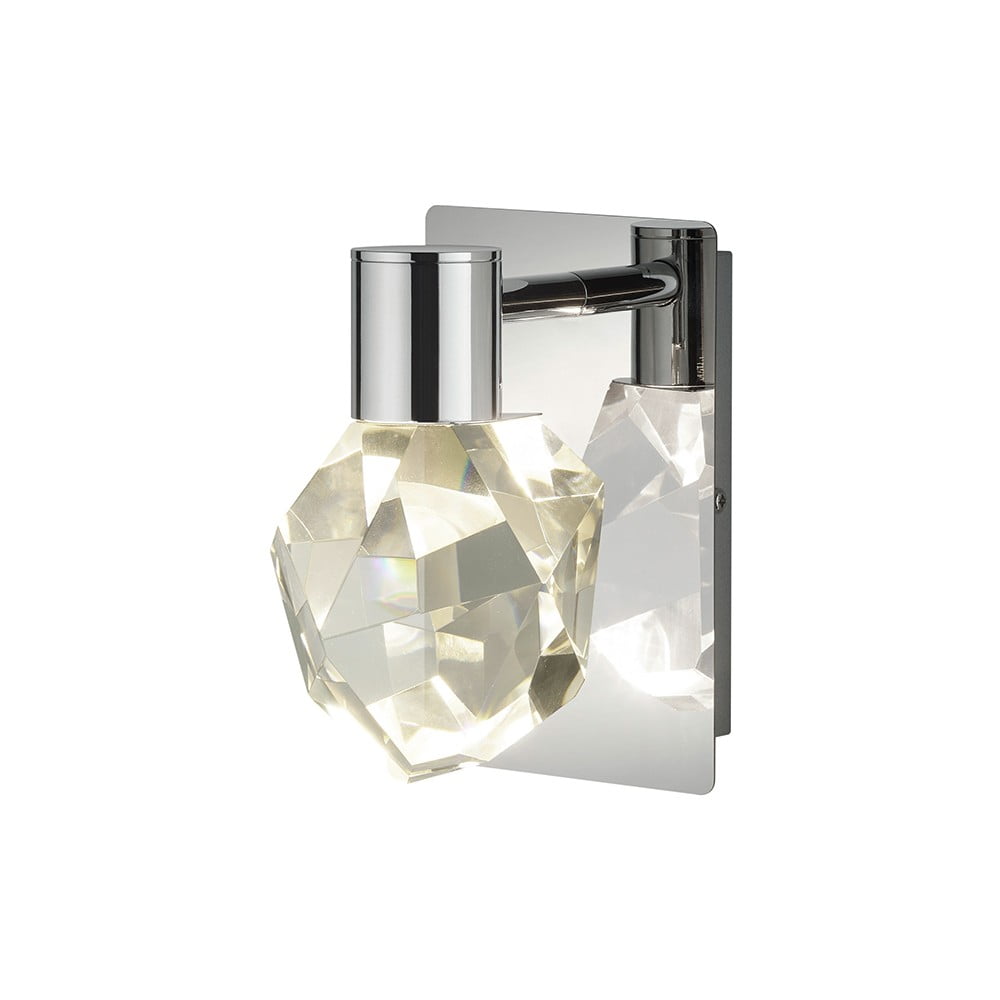 Ezüstszínű LED fali lámpa Verano – Trio Select