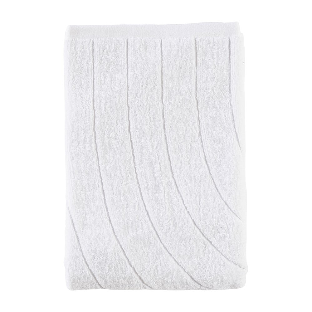 Fehér frottír pamut fürdőlepedő 70x140 cm Time – Zone