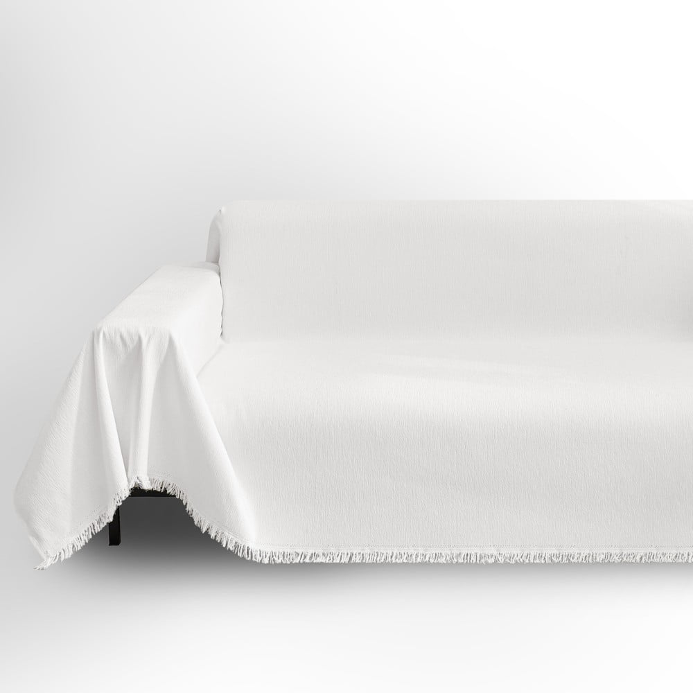 Fehér háromszemélyes kanapé huzat Talo – Filumi