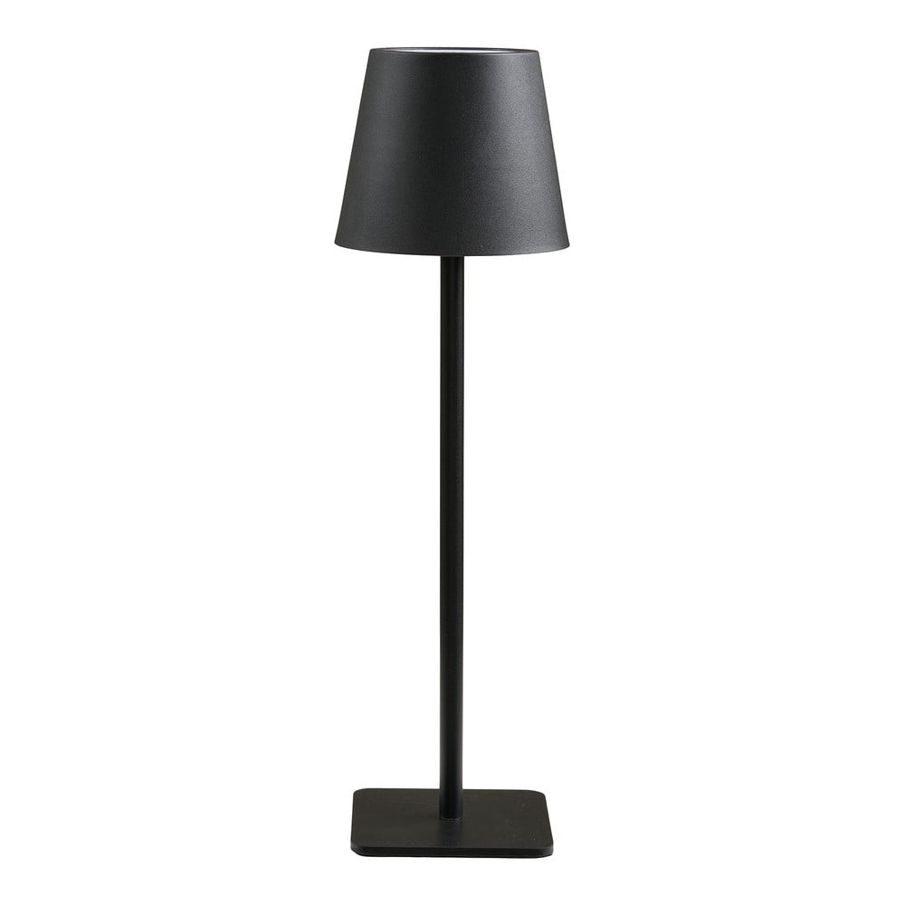 Fekete LED asztali lámpa (magasság 37 cm) Bradford – House Nordic