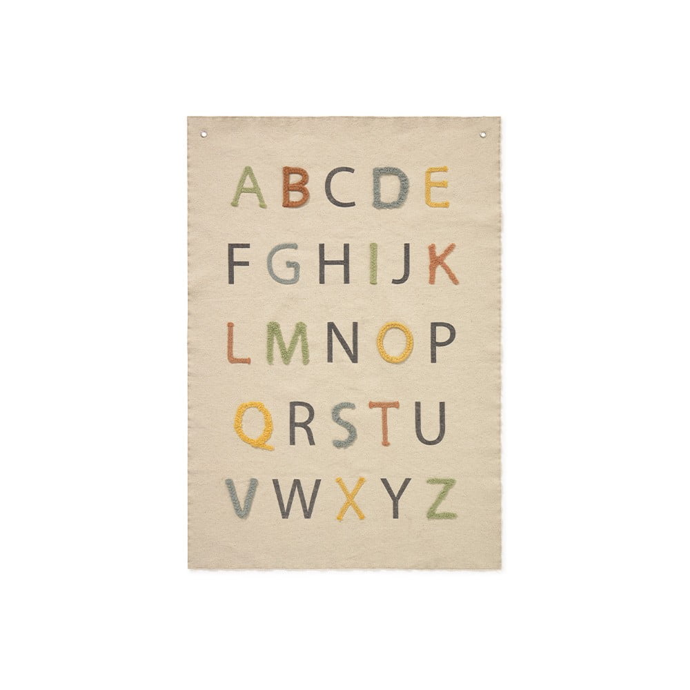 Gyerek faliszőnyeg Color ABC – Lorena Canals