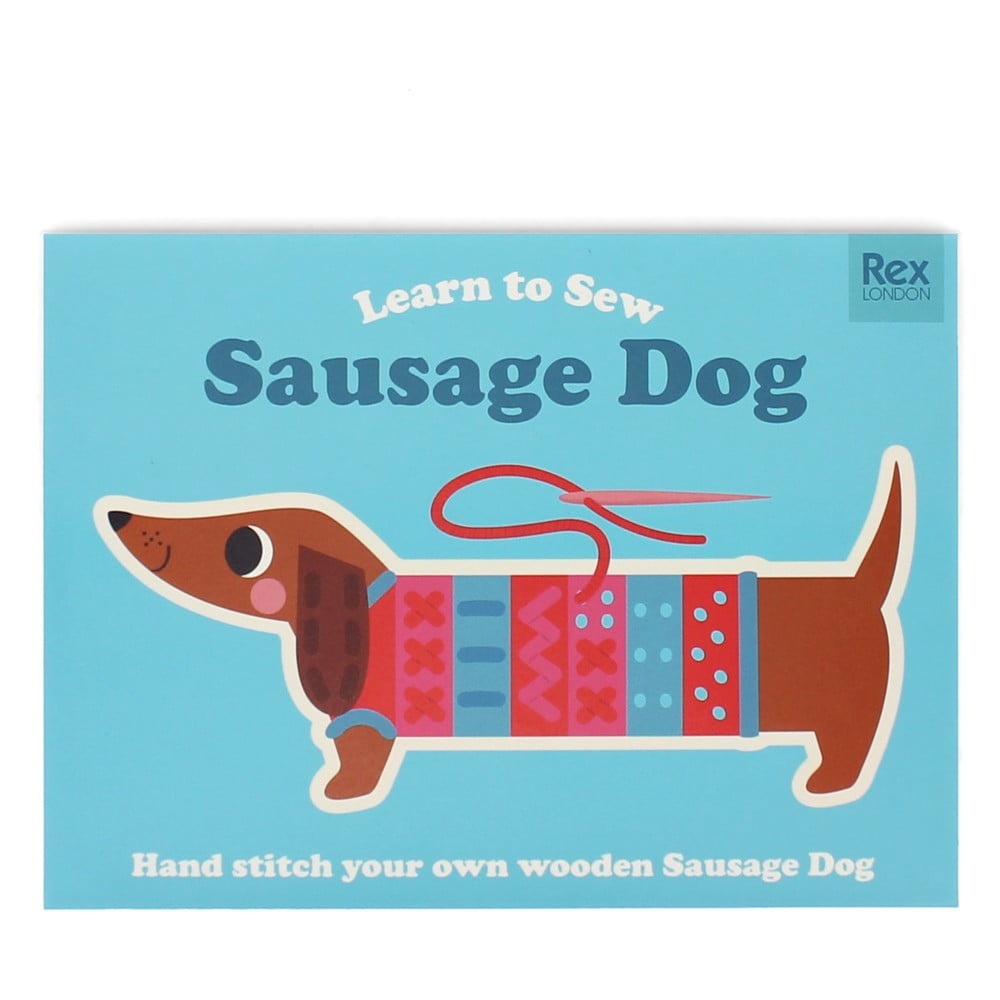 Hímzőkészlet Sunny Sausage Dog – Rex London