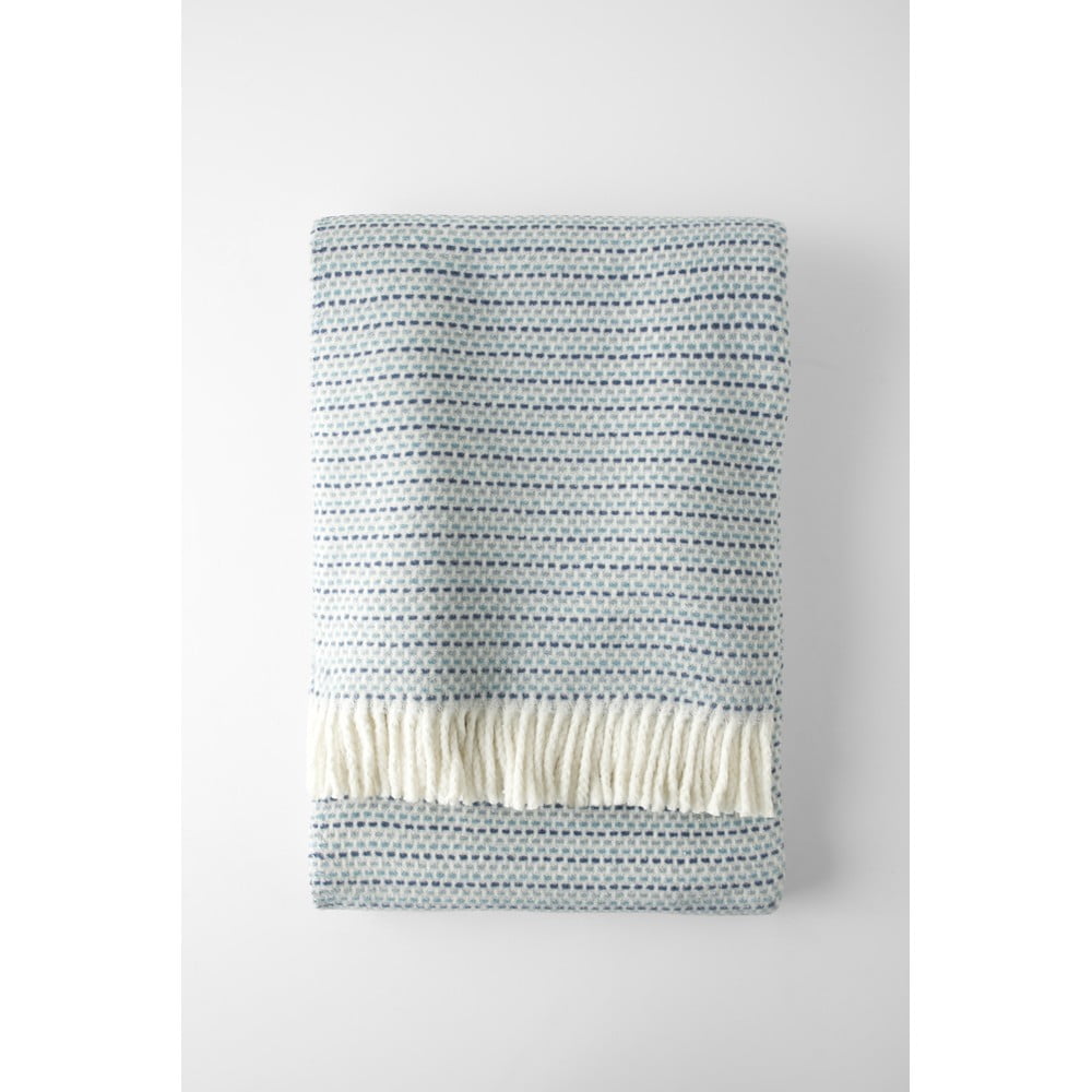 Kék pamutkeverék takaró 140x180 cm Multi-Zen – Euromant