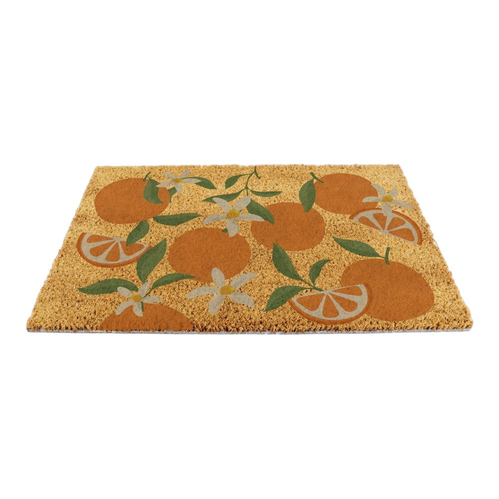 Kókuszrost lábtörlő 40x60 cm Orange – Artsy Doormats
