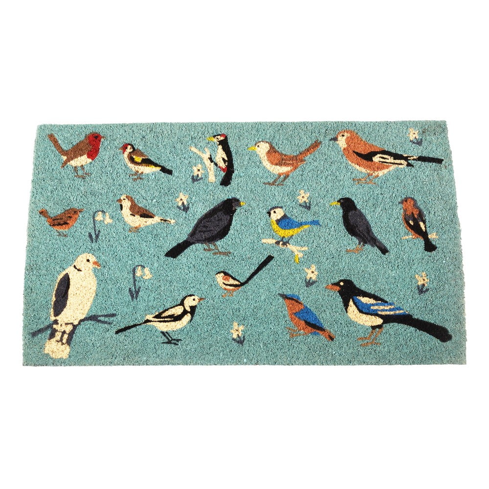 Kókuszrost lábtörlő 43x73 cm Garden Birds – Rex London