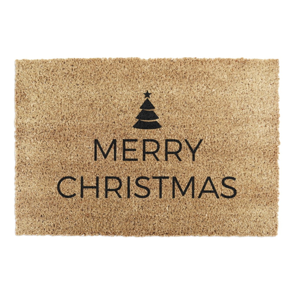 Kókuszrost lábtörlő karácsonyi mintával 40x60 cm Merry Christmas – Artsy Doormats