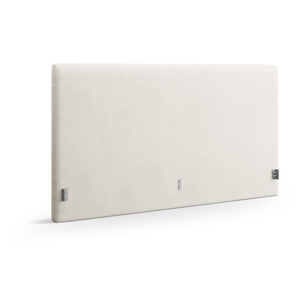 Krémszínű kárpitozott ágytámla 170