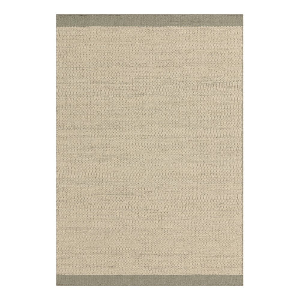Krémszínű-zsályaszínű kézi szövésű gyapjú szőnyeg 120x170 cm Lima Sage – Asiatic Carpets