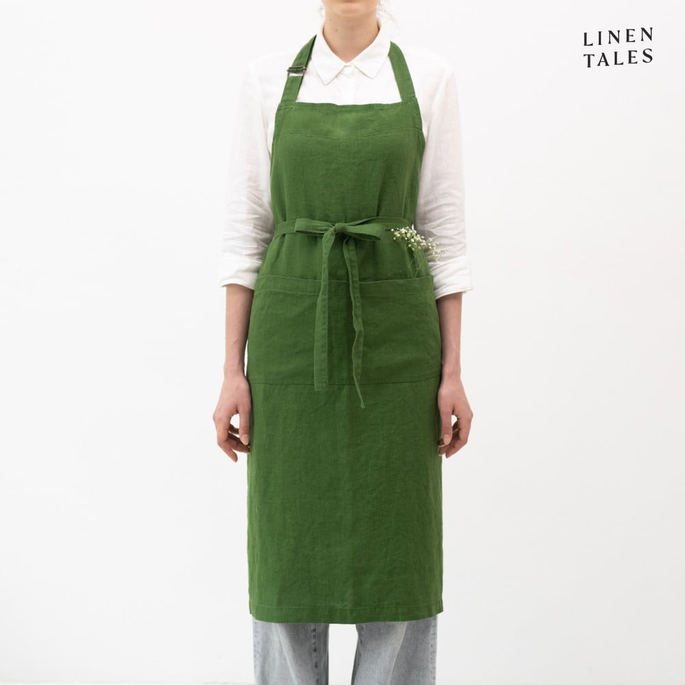 Len kötény True Green – Linen Tales
