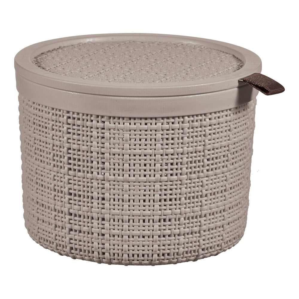 Műanyag tárolókosár ø 17x13 cm Jute – Curver