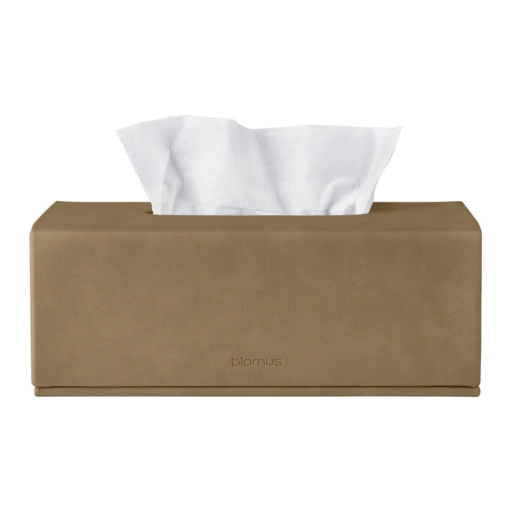 Műbőr zsebkendőtartó Sahla – Blomus