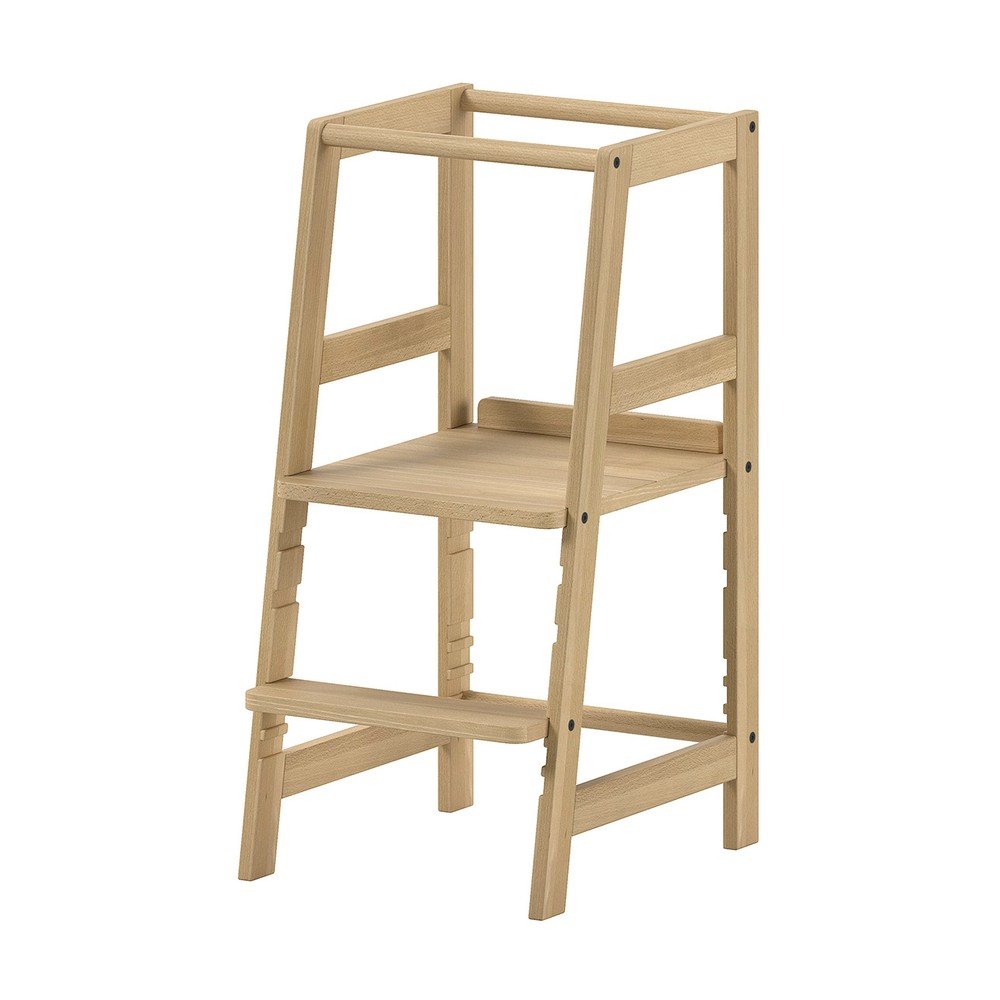 Natúr színű bükkfa tanulótorony Forrest – Vipack