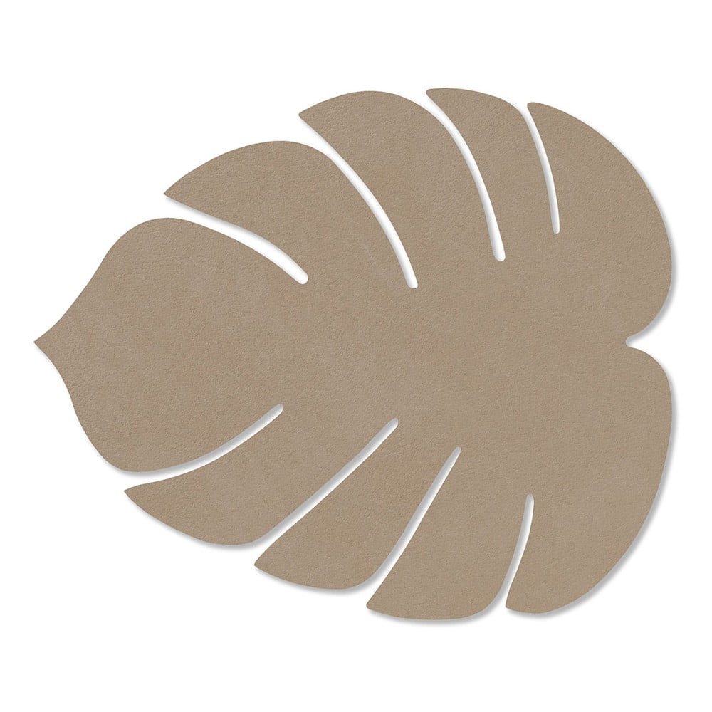 Öko bőr tányéralátét 22x26 cm Monstera Leaf Nupo – LIND DNA