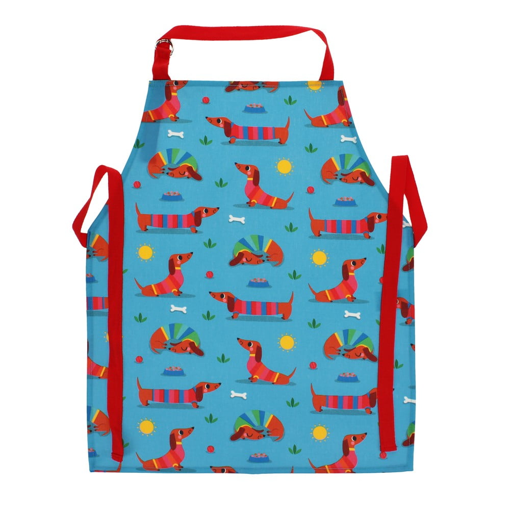 Pamut gyerek kötény Sunny Sausage Dog – Rex London