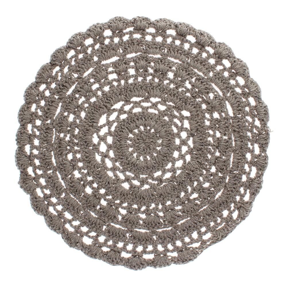 Pamutkeverék tányéralátét ø 35 cm Crochet – Rex London