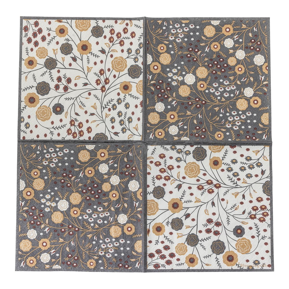 Papír szalvéta szett 20 db-os 33x33 cm Eydis – Bloomingville