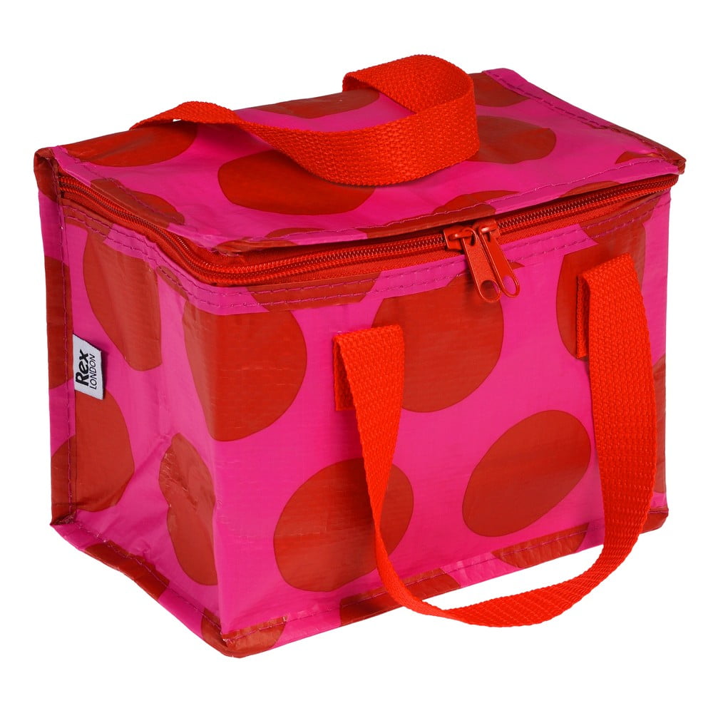 Piros-rózsaszín hűtőtáska Spotlight – Rex London