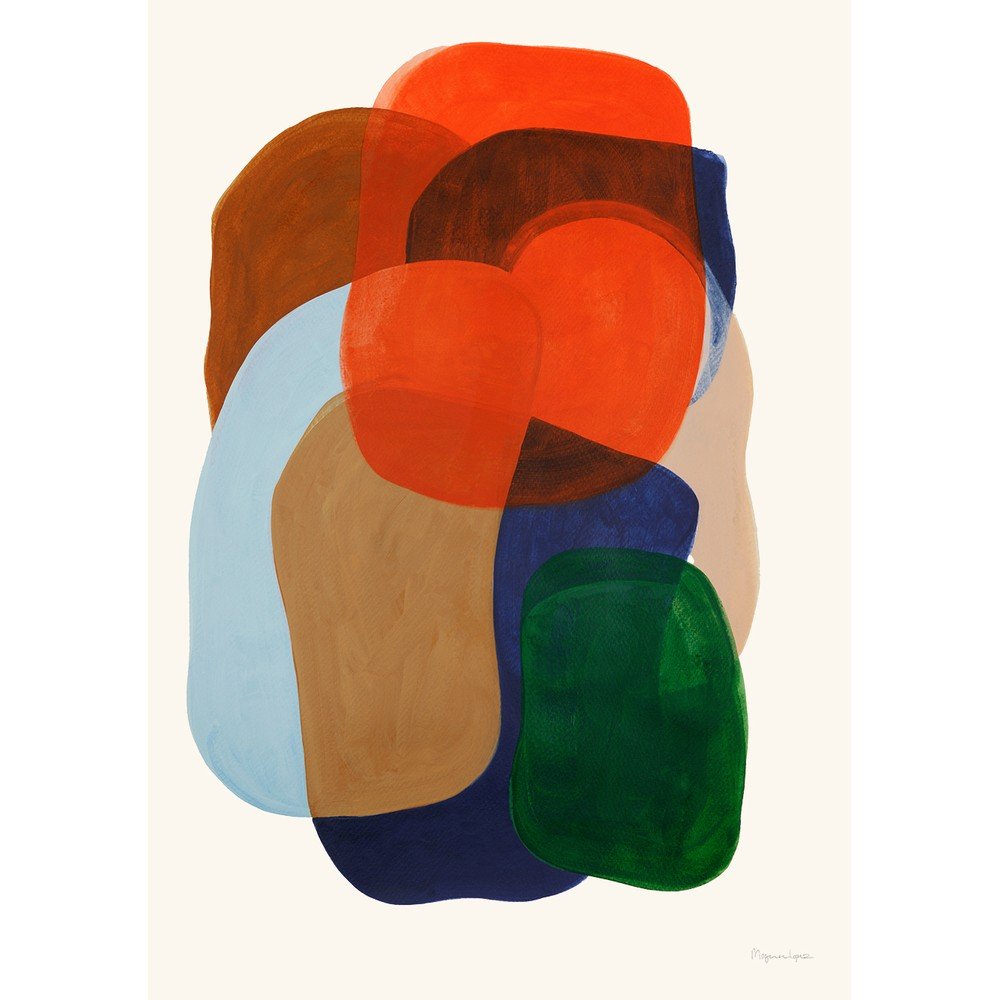 Poszter 50x70 cm Big Hug – Berit Mogensen Lopez – The Poster Club