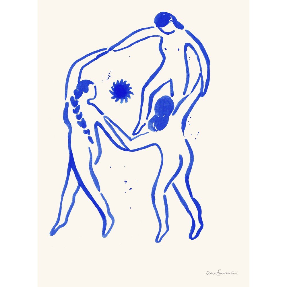 Poszter 50x70 cm My Sisters – Cinzia Franceschini – The Poster Club