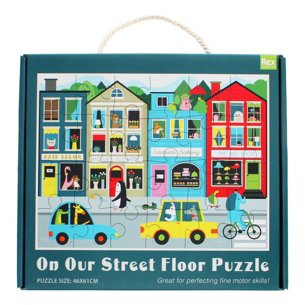 Puzzle (részek száma 24) On Our Street – Rex London