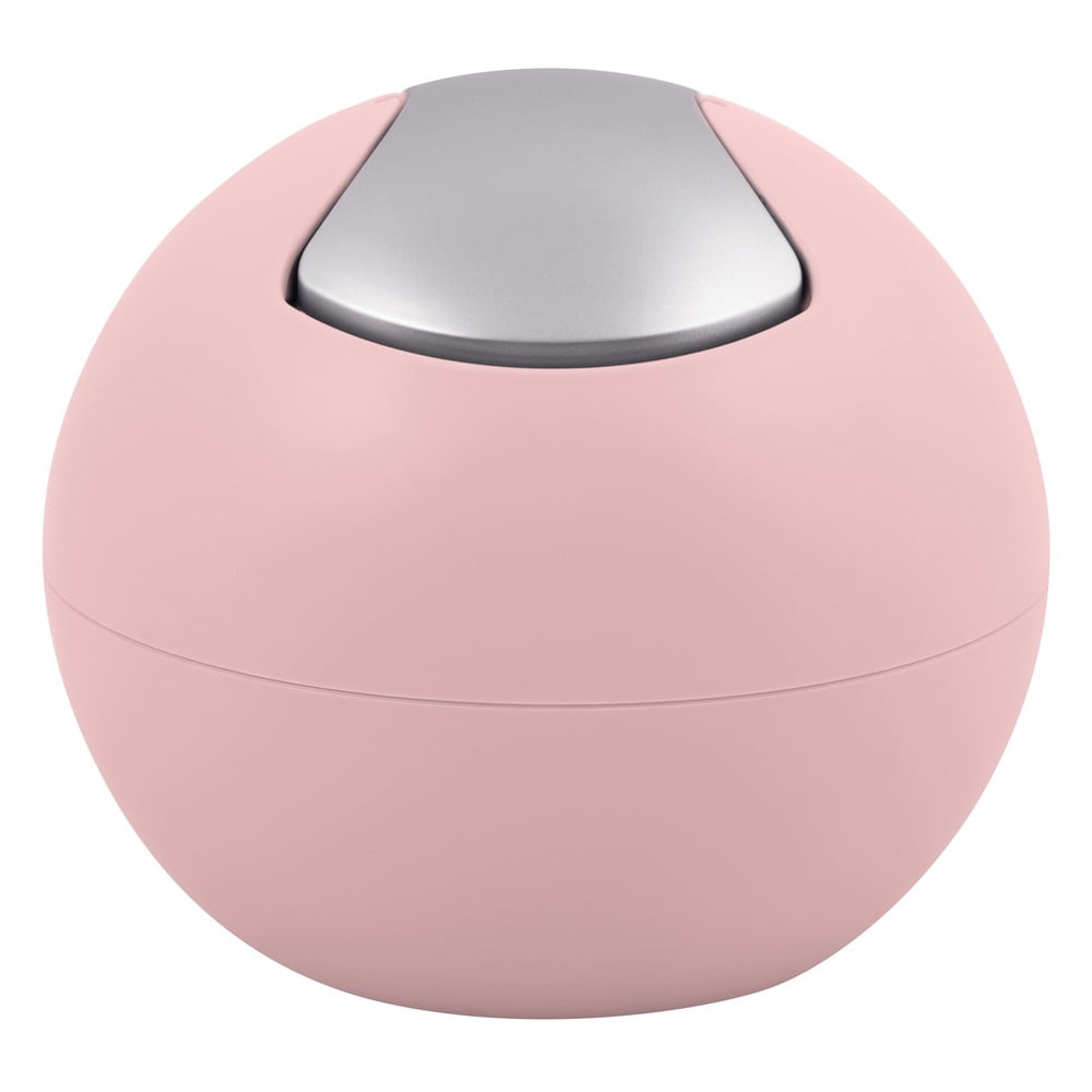 Rózsaszín műanyag szemetes 1 l   Bowl Matt – Spirella