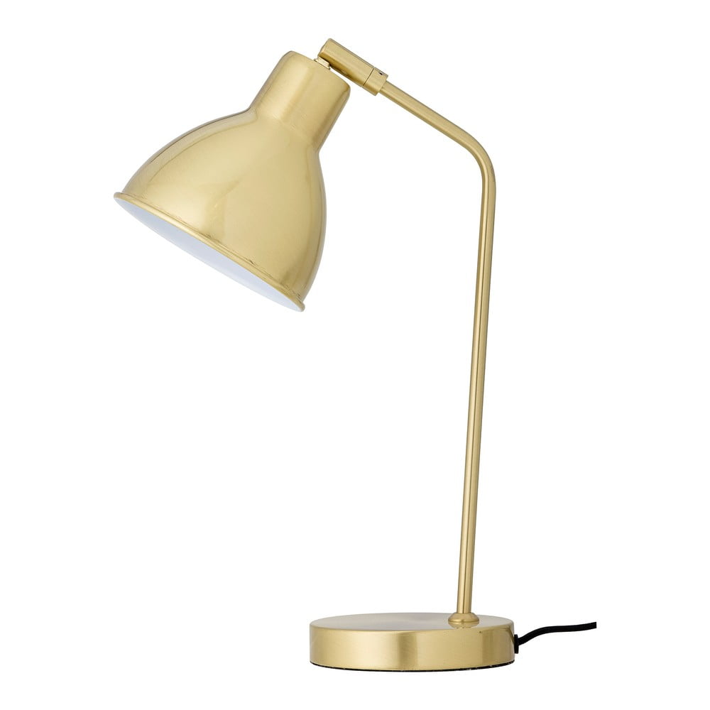 Sárgaréz színű asztali lámpa fém búrával (magasság 29 cm) Catya – Bloomingville