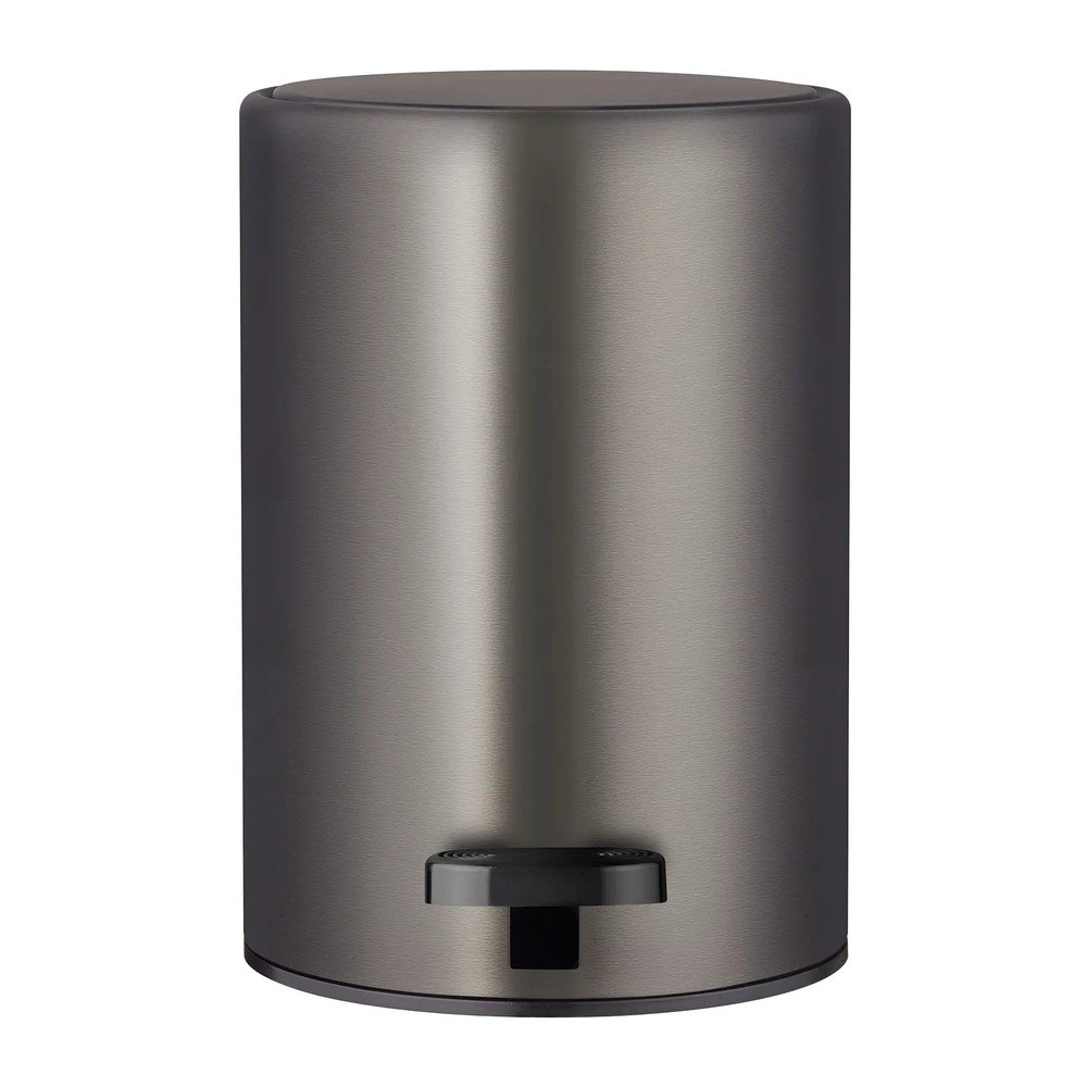 Sötétszürke acél pedálos szemetes 3 l Modo – Blomus