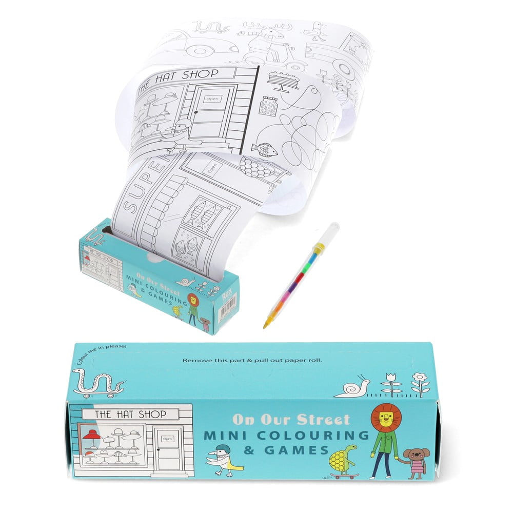 Színező On Our Street – Rex London