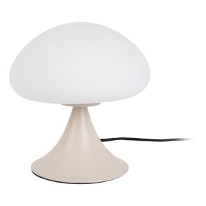 Szürke asztali lámpa (magasság 21 cm) Hongo  – Leitmotiv