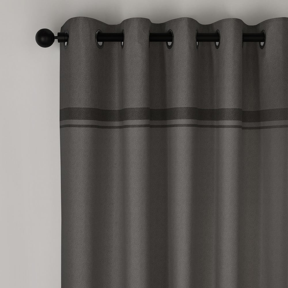 Szürke függöny szett 2 db-os 117x183 cm Melville – Catherine Lansfield