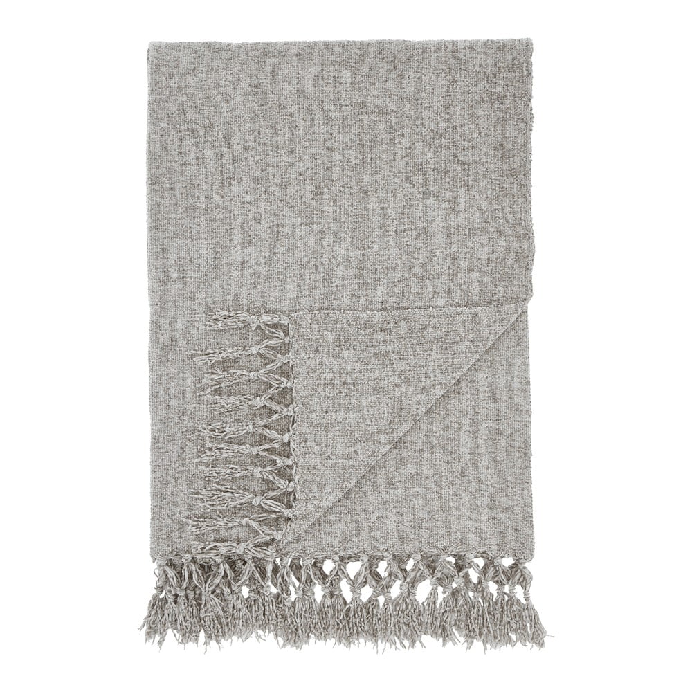 Szürke zsenília takaró 130x170 cm Wilson – Catherine Lansfield