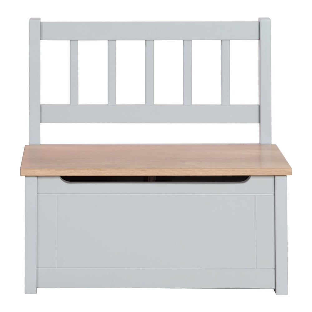 Szürkésbarna gyerek pad Woody – Roba