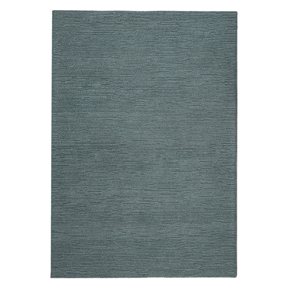 Szürkéskék kézi szövésű gyapjú szőnyeg 160x230 cm Harris Boucle – Flair Rugs