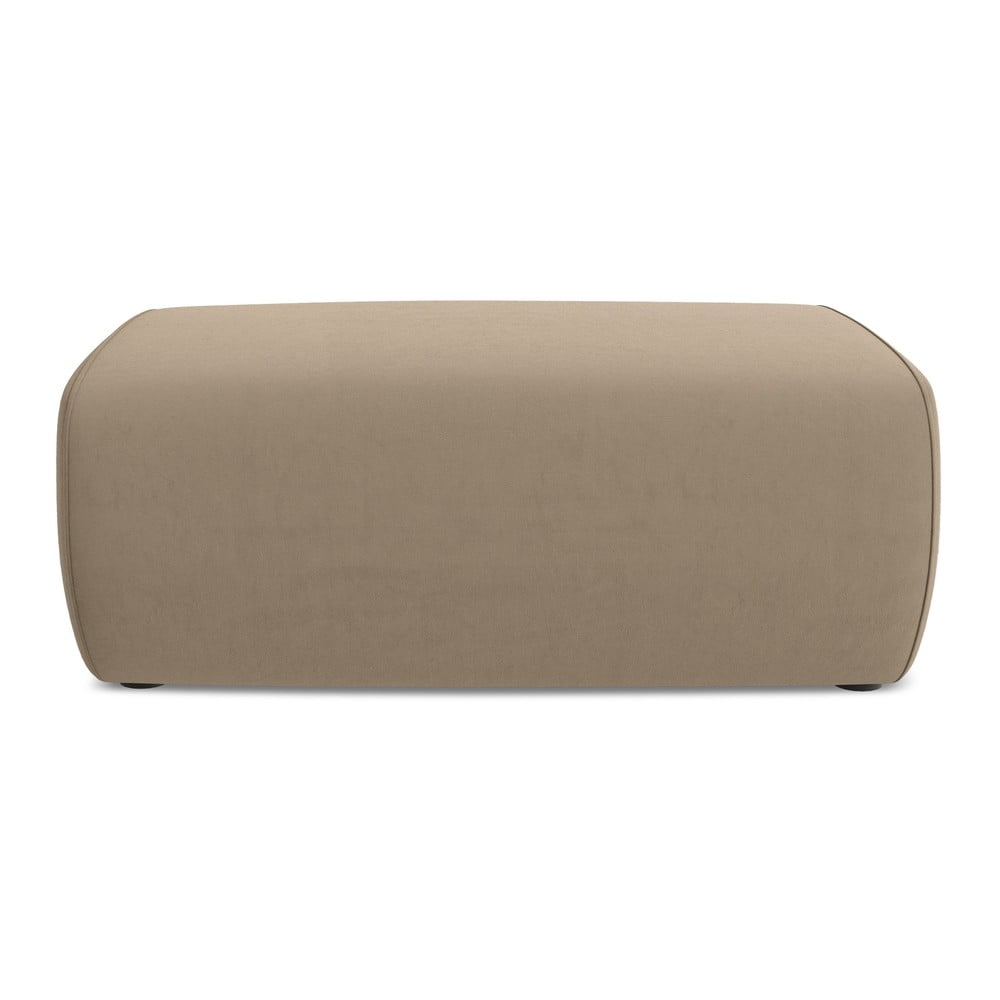 Világosbarna bársony lábtartó Kapua – Makamii