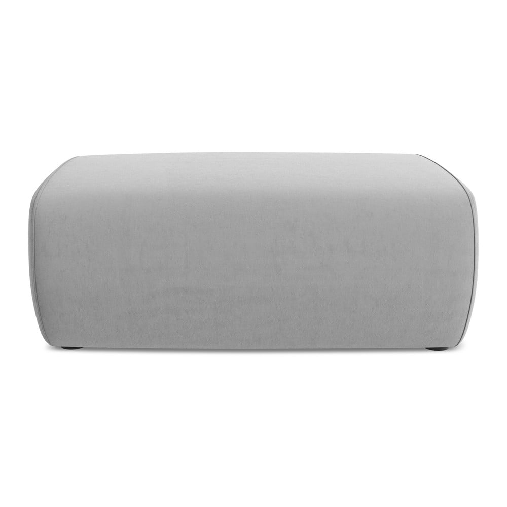 Világosszürke bársony lábtartó Kapua – Makamii