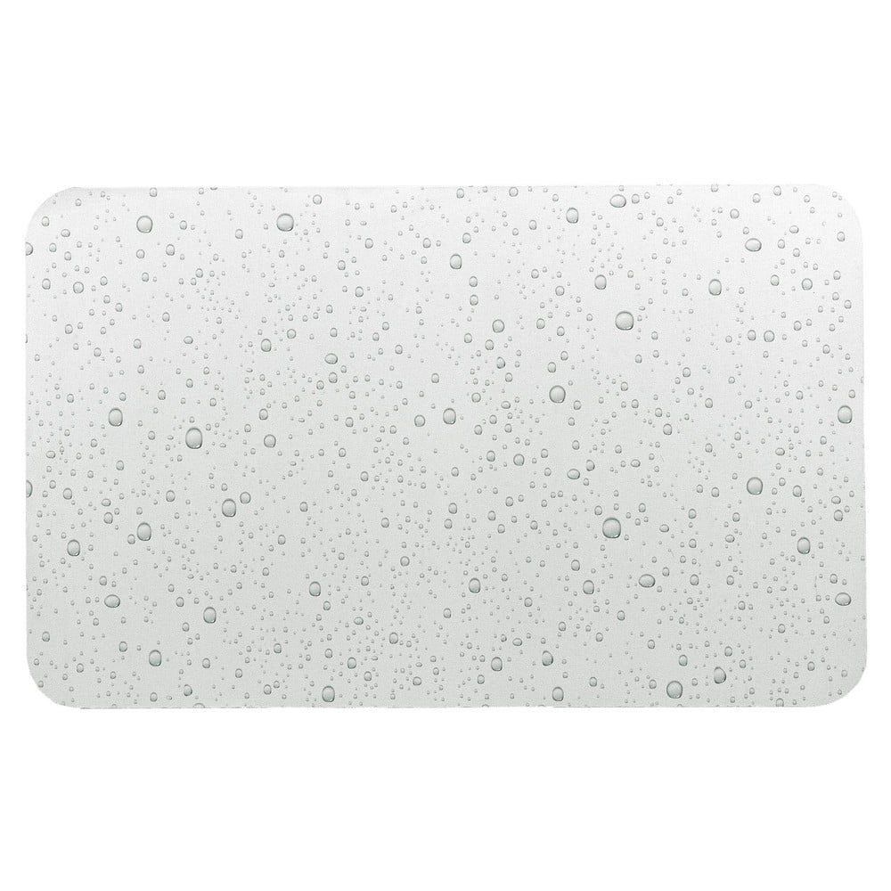 Világosszürke fürdőszobai kilépő 50x80 cm Splash – douceur d'intérieur