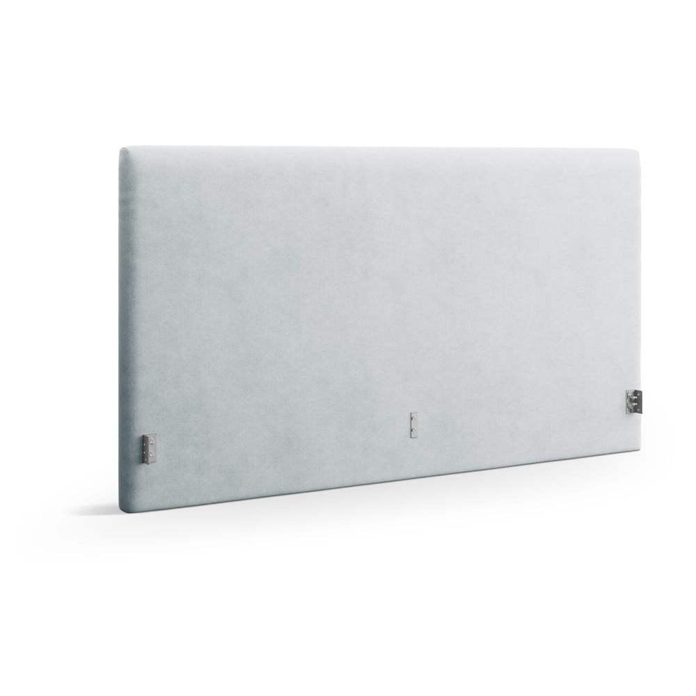 Világosszürke kárpitozott ágytámla 210