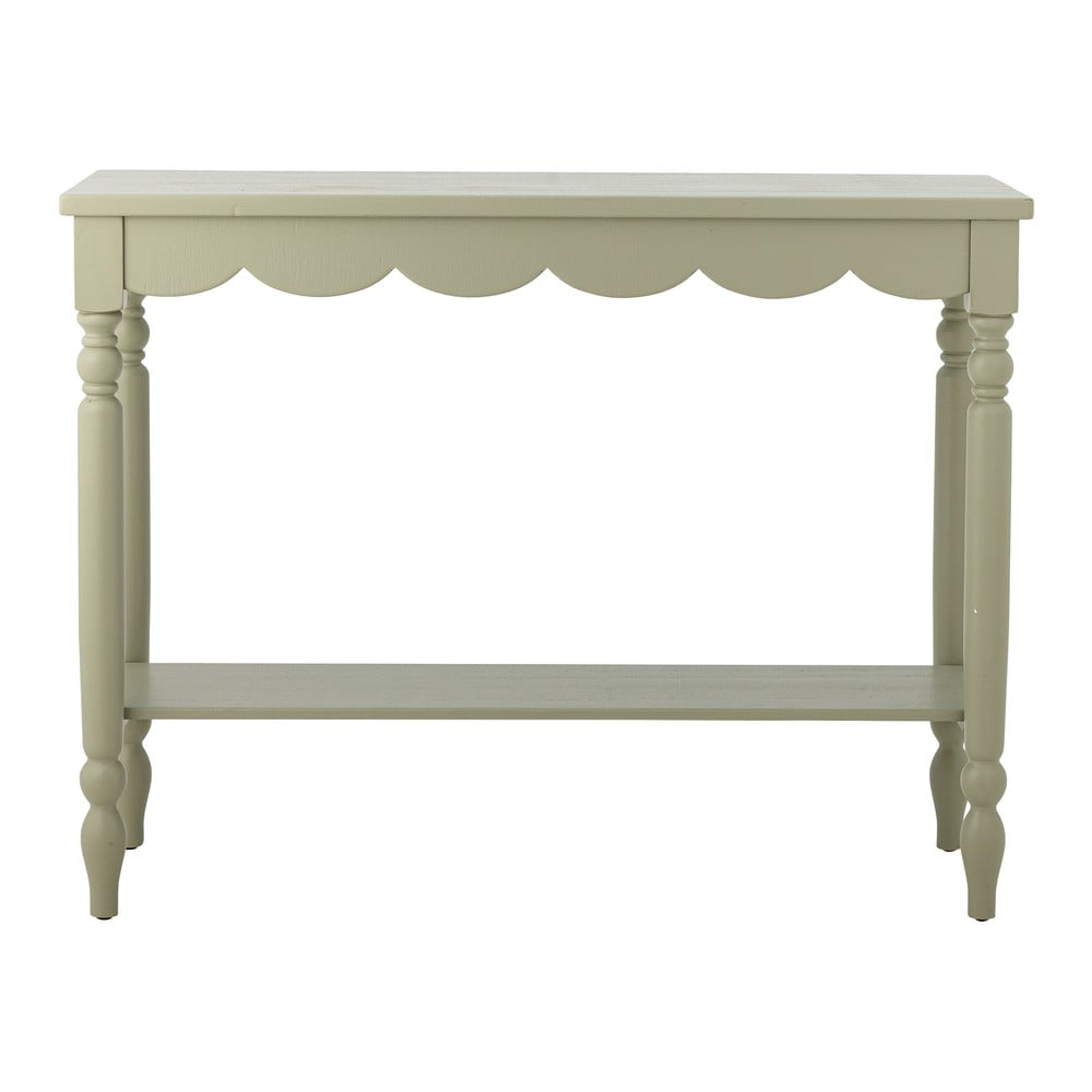 Világoszöld borovi fenyő konzolasztal 36x106 cm Salla – Bloomingville