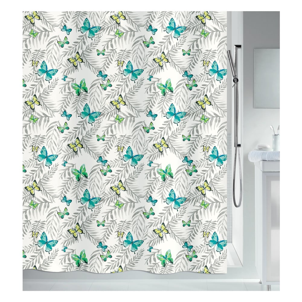 Zuhanyfüggöny 180x200 cm Papillons – Spirella