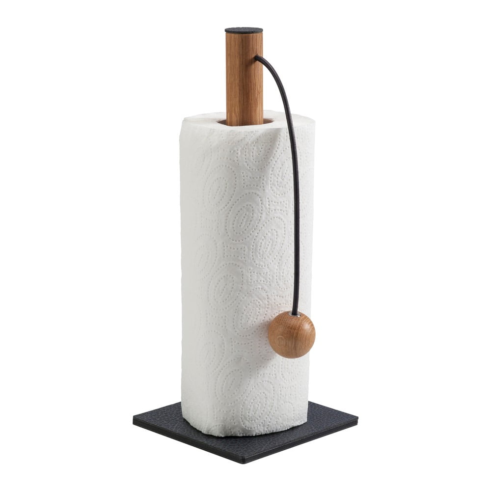 Antracitszürke papírtörlő tartó ø 13 cm Hippo – LIND DNA