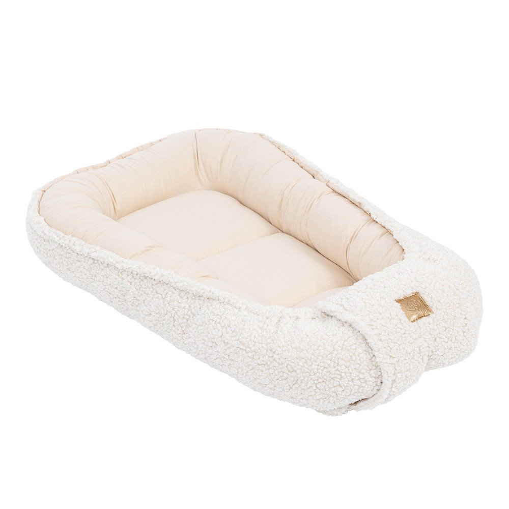 Bézs babafészek 55x83 cm – Meowbaby