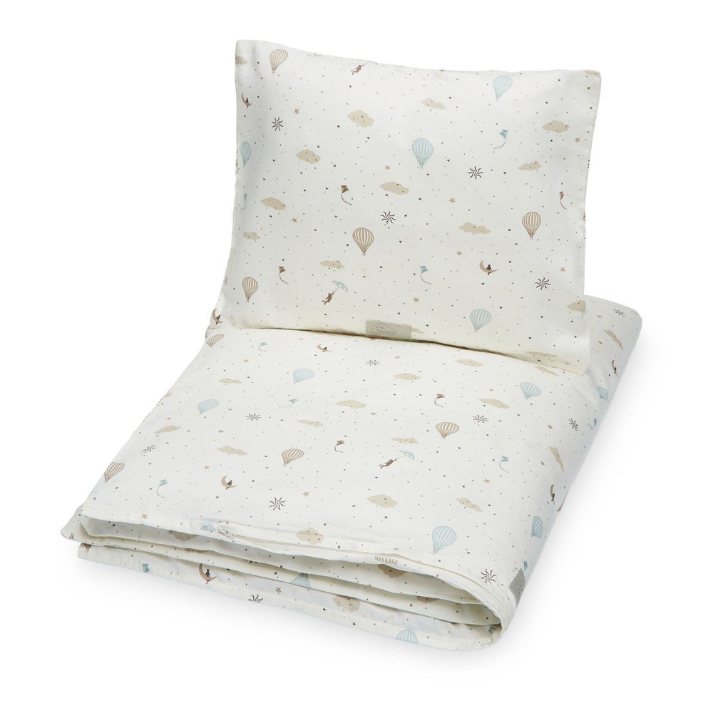 Elefántcsont színű bio pamut gyerek ágyneműhuzat babaágyhoz 100x140 cm Dreamland – Cam Cam Copenhagen