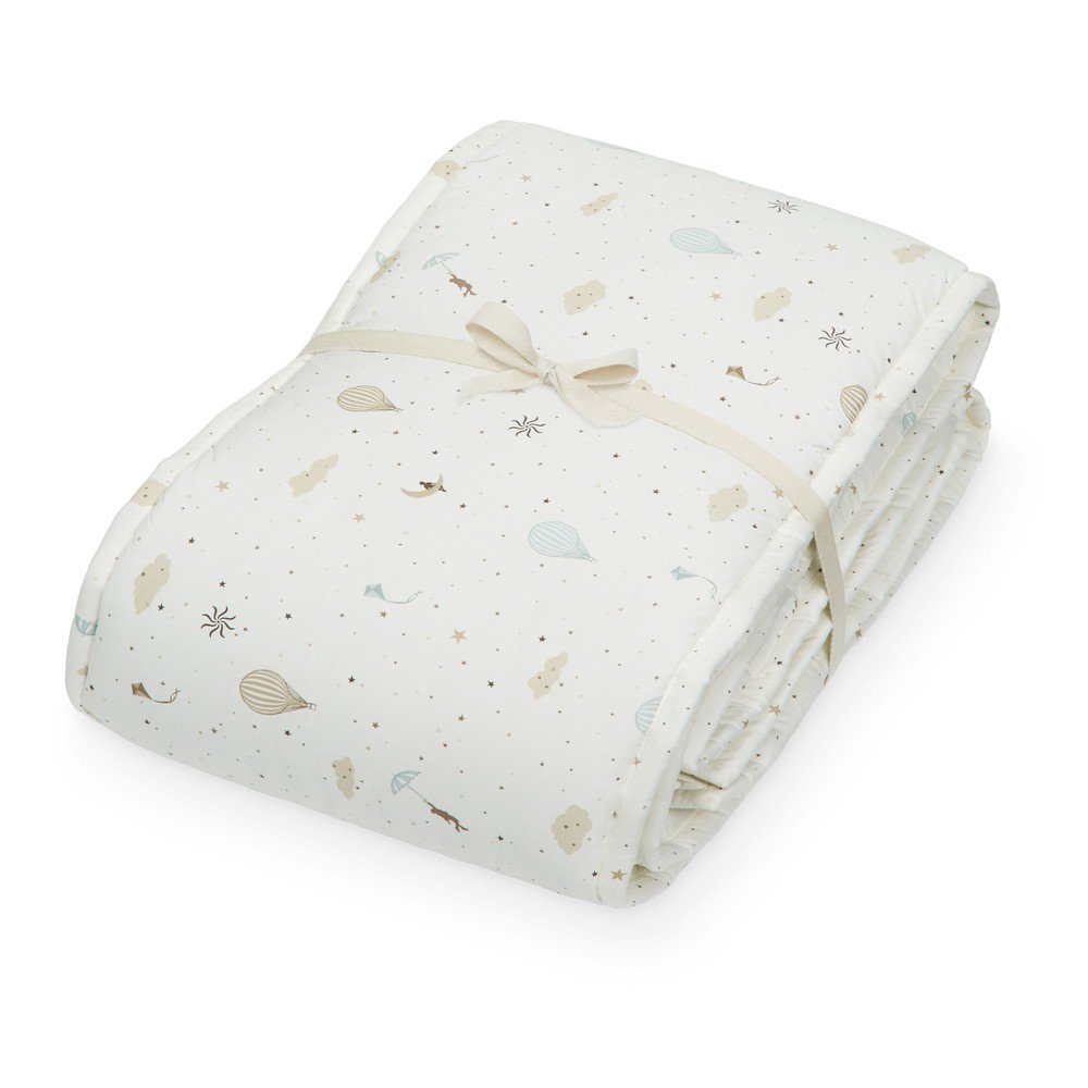 Elefántcsont színű bio pamut rácsvédő 365 cm Dreamland – Cam Cam Copenhagen