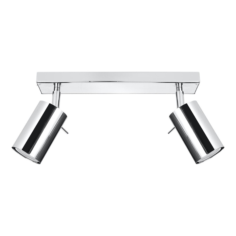 Ezüstszínű fém spotlámpa 6x30 cm Etna – Sollux