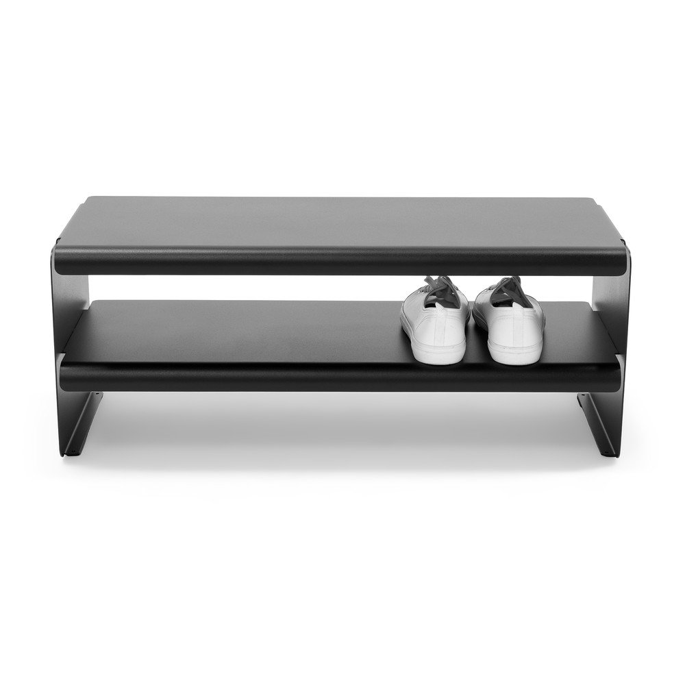 Fekete acél cipőtartó 71