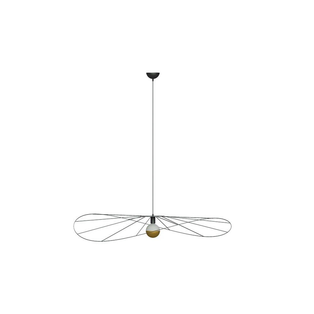Fekete függőlámpa ø 140 cm Elliot – Sollux