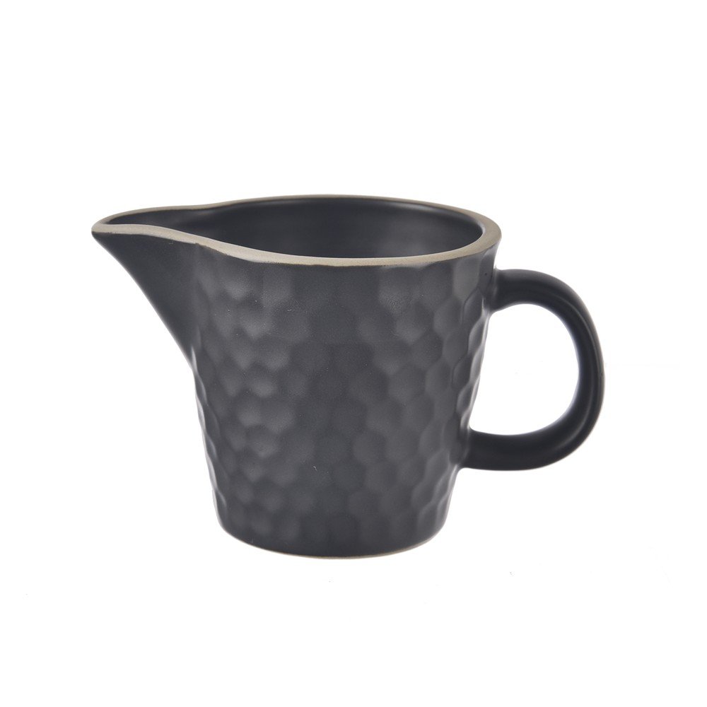 Fekete kerámia tejkiöntő 100 ml Tea Time – Orion
