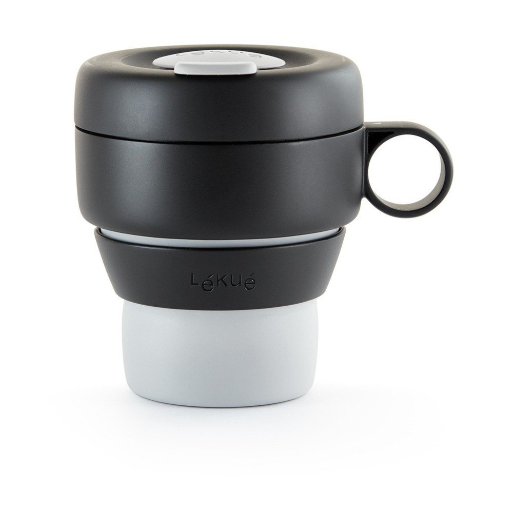 Fekete termobögre 400 ml To Go – Lékué